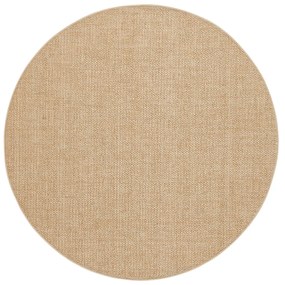 Rond vloerkleed met jute effect, voor binnen en buiten, Essen