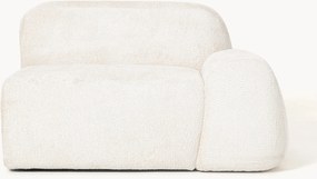 Hoekmodule Wolke van teddy-bouclé