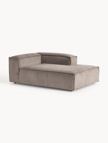 Chaise longue hoekmodule Lennon van corduroy