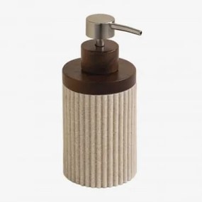 Wassila Poliresinzeepdispenser Naakt Beige - Sklum