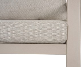 Hoek loungeset 6 personen Aluminium Zand/Beige  Lifestyle Garden Furniture Melone