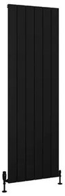 Eastbrook Charlton radiator 55x180cm aluminium 1661W zwart mat