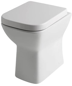 Eastbrook Collindale Comfort randloos staand toilet wit glans