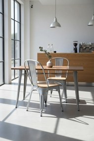 Torix Stoel Natuurlijk Hout