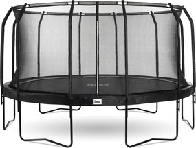 Salta trampoline Premium Black Edition - Diameter 457 cm - Rond - zwart