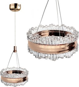 Kristallen Hanglamp LED LHJ099-CP GOLD