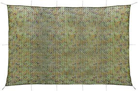 vidaXL Camouflagenet met opbergtas 6x8 m