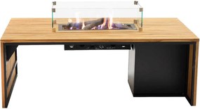 Cosibridge 140 vuurtafel - teak