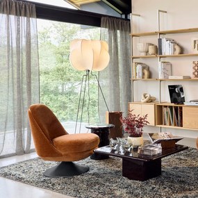 Staande lamp van metaal en hars, Oï