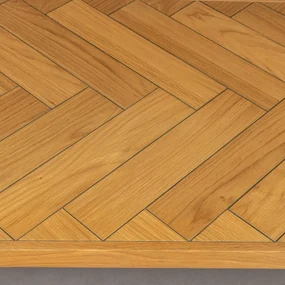 Salontafel Visgraat Eiken - 120 X 60cm.