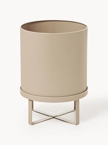 Plantenpot Bau met geribbeld oppervlak, H 38 cm