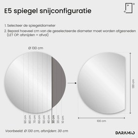 Ronde spiegel met verlichting E5