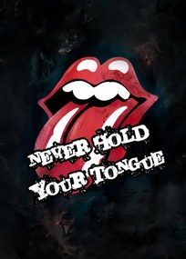 Ilustratie Never Hold Your Tongue, Andreas Magnusson
