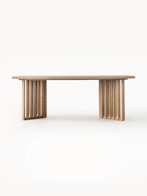 Houten eettafel Okayama, 200 x 100 cm