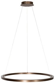 Hanglamp brons 80 cm incl. LED 3-staps dimbaar - Girello