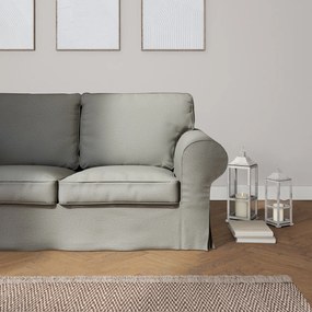 Dekoria IKEA hoes voor Ektorp 2-zits slaapbank - NIEUW model, grijs