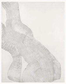 Handbeschilderde canvasdoek White Sculpture 1