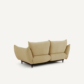 Compacte 3-zitsbank van gevlochten polyester, VITORIA