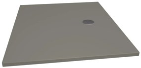 Xenz Flat douchevloer 120x100x4cm cement