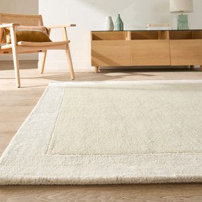 Vloerkleed in wol en viscose, Duoma