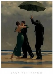 Kunstdruk Jack Vettriano - Dancer In Emerald