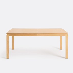 Uitschuifbare eettafel, eikenfineer, 6 tot 8 couverts, Talet