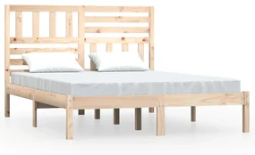 vidaXL Bedframe massief grenenhout 160x200 cm