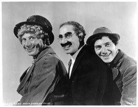 Foto Harpo Marx And Chico Marx In, Archive Photos