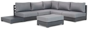 Loungeset 5 personen Aluminium Grijs Santika Furniture Santika Phantom