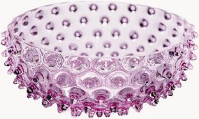 Mondgeblazen serveerschaal Hobnail