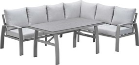 Garden Impressions Cameron lounge dining set 3-delig rechts - valley sand