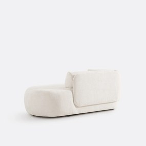 Longchair, rechts, dik fluweel, Méridiano