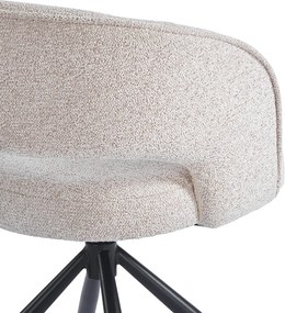 Eetkamerstoel Met Open Rugdetail Beige