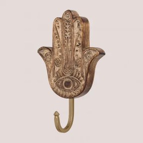 Niala Mangohouten Wandkapstok Mangohout - Sklum