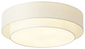 Moderne plafonnière wit 50cm 3-lichts - Drum Duo