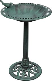 vidaXL Vogelbad met siervogel