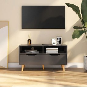 vidaXL Tv-meubel 90x40x48,5 cm spaanplaat grijs