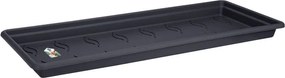 elho schotel voor green Basics Garden Xxl Schotel 80 - Living black (Zwart) - 72 x 33 x H 6 cm