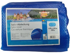 Summer Fun Zomerzwembadhoes solar ovaal 600x320 cm PE blauw