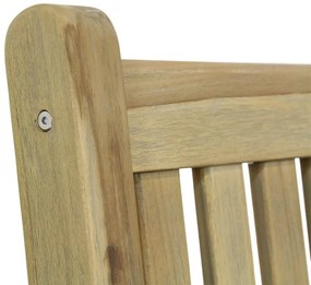 Garden Collections Preston Tuinbank Incl. Forest Green Kussen Teak Old Teak Greywash