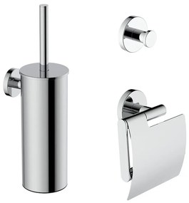 Mueller Hilton toiletaccessoiresset chroom