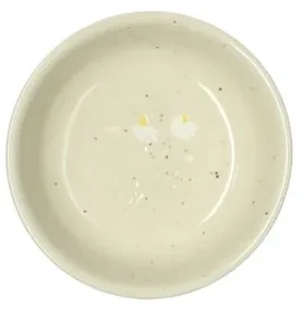 Schaaltje/uitlekbakje, steengoed, kamille
