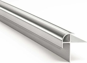 Buitenhoek profiel Zilver 4 mm