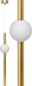Goud Wit Hangende Plafondlamp APP475-CP
