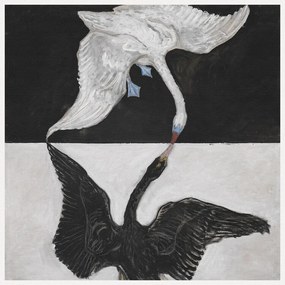 Kunstreproductie The Swan No.12, Hilma af Klint