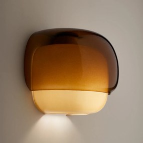 Wandlamp van gekleurd glas, KINOKO