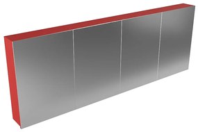 Mondiaz Cubb spiegelkast 200x70x16cm fire met 4 deuren