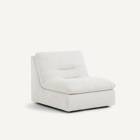Modulaire bank van geribd polyester, Giuliano