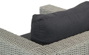 Stoel en Bank Loungeset 5 personen Wicker Grijs  Garden Collections Toronto/Zaga