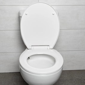 Kerra Tetra staand toilet 67x38cm wit met vortexspoelsysteem